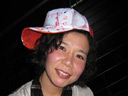 girl in nick's hat