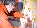 nick with stencil